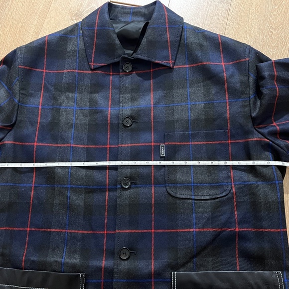 AUTHENTIC new VERSACE wool JACKET SHIRT sz52 L - XL - Picture 6 of 13